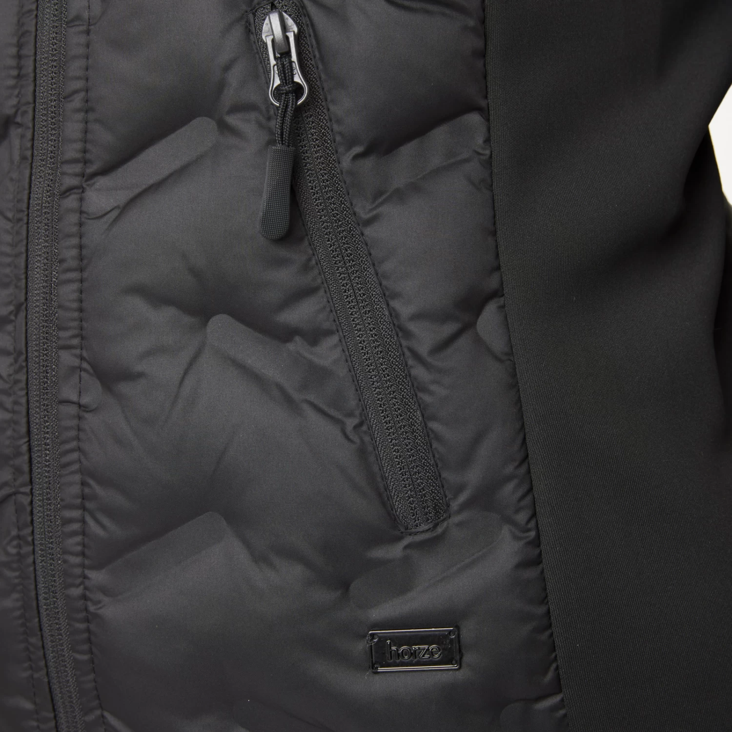 Horze Shelly Womens Light Padded Vest - Black - Image 4