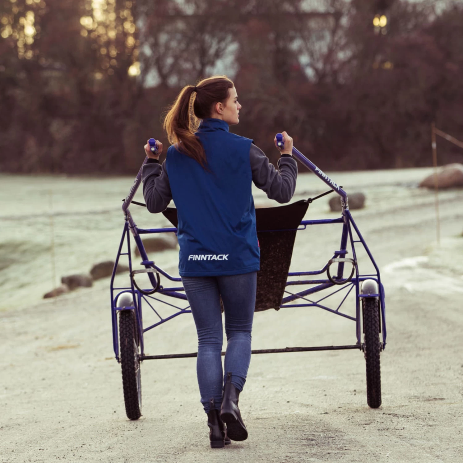 Finntack Pro Summer Club Vest - Dark Blue - Image 4