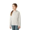 Horze Chloe Kids Technical Hoodie - Pumice Stone