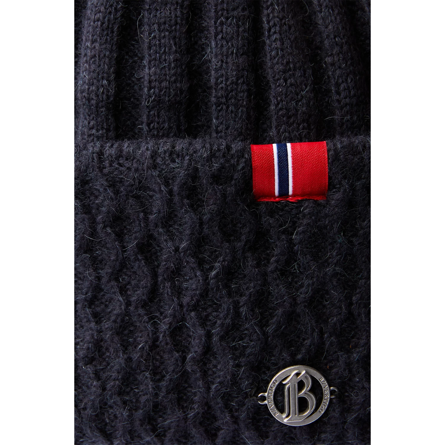 B Vertigo Rudy Knitted Hat - Dark Navy - Image 3