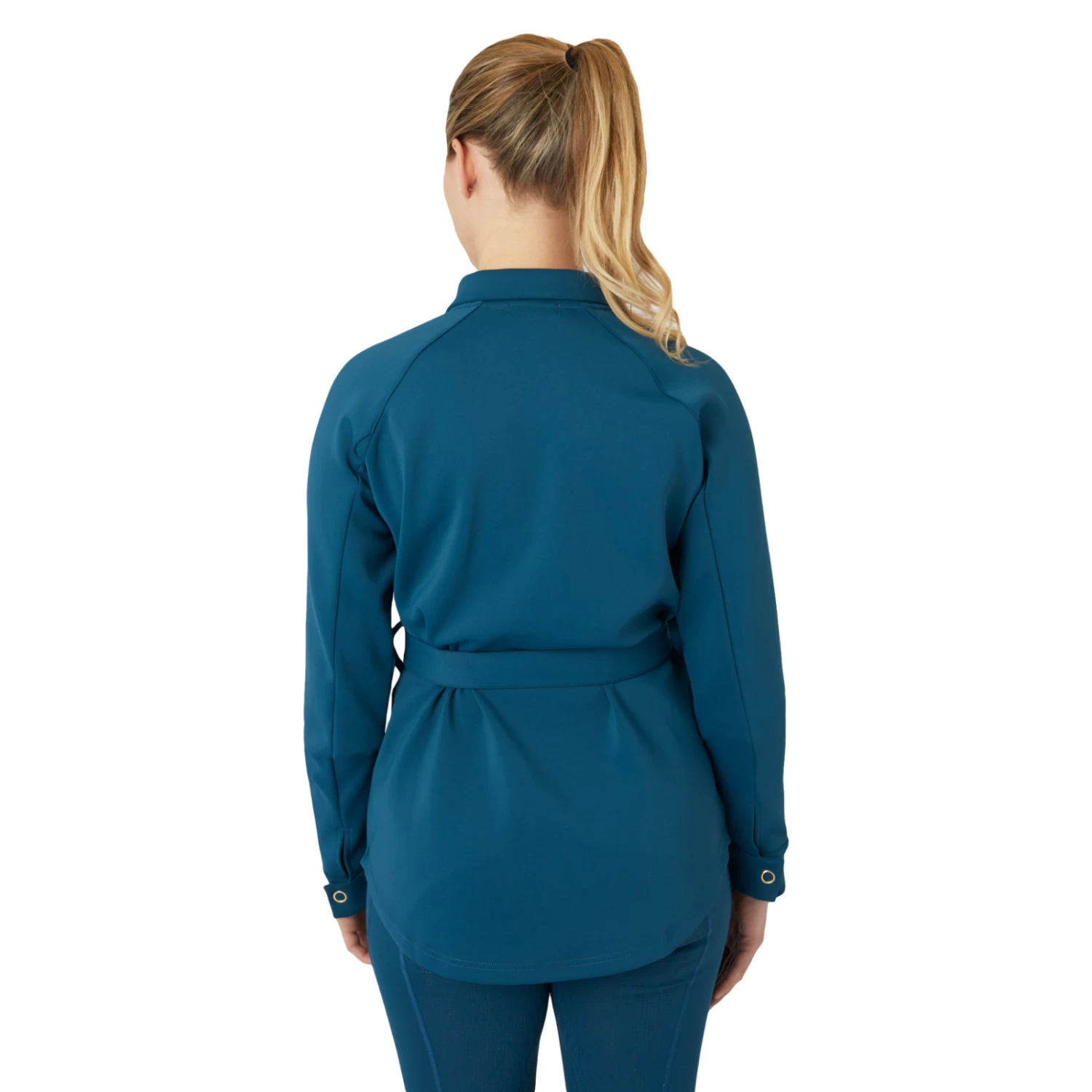 Horze Alyssa Womens Shirt Jacket - Legion Blue - Image 3