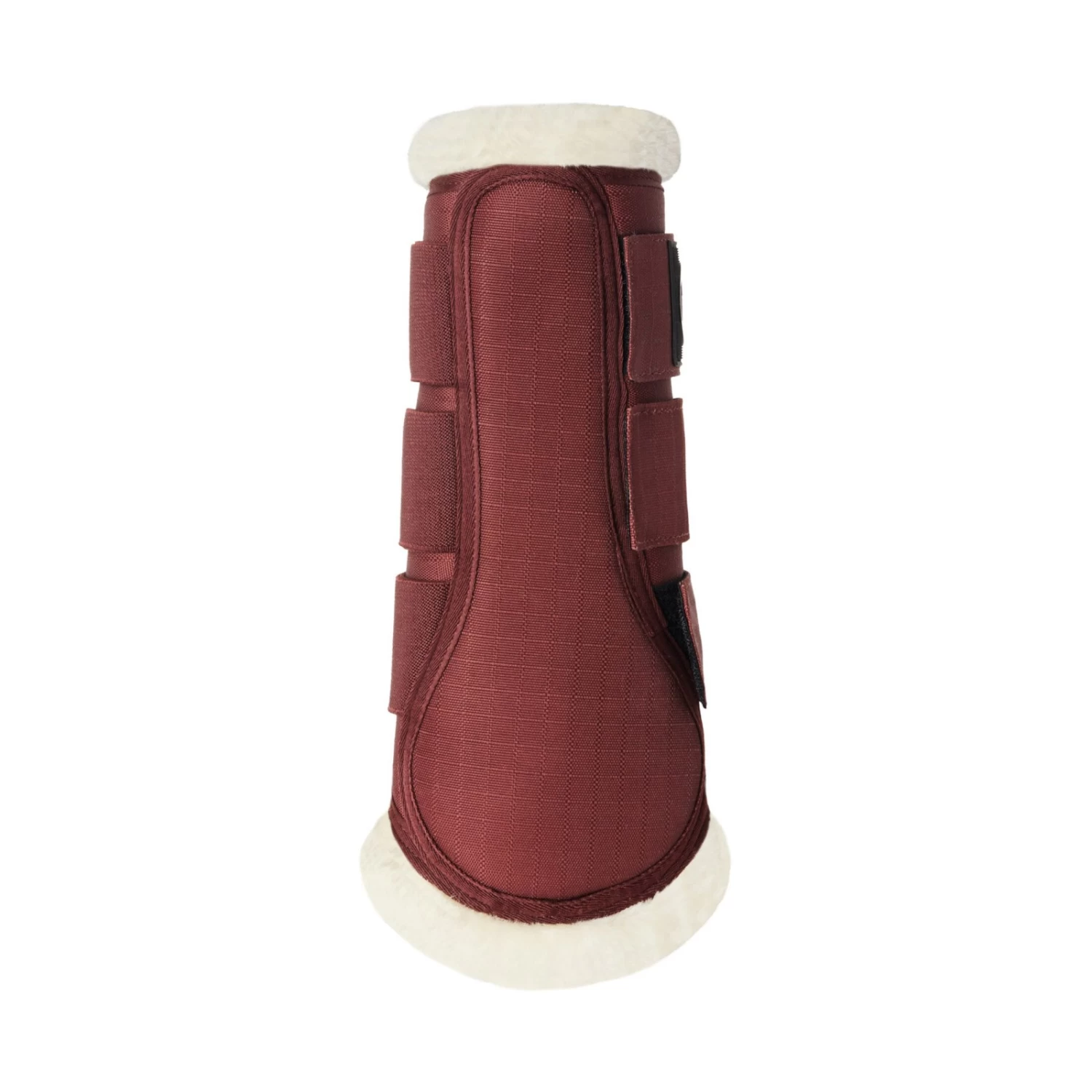 Horze Terrazzo Fleece Lined Brushing Boots - Smoked Paprika - Image 6