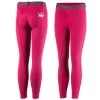 Horze Lilian Kids Full Seat Breeches - Cerise Red/Plum Perfect