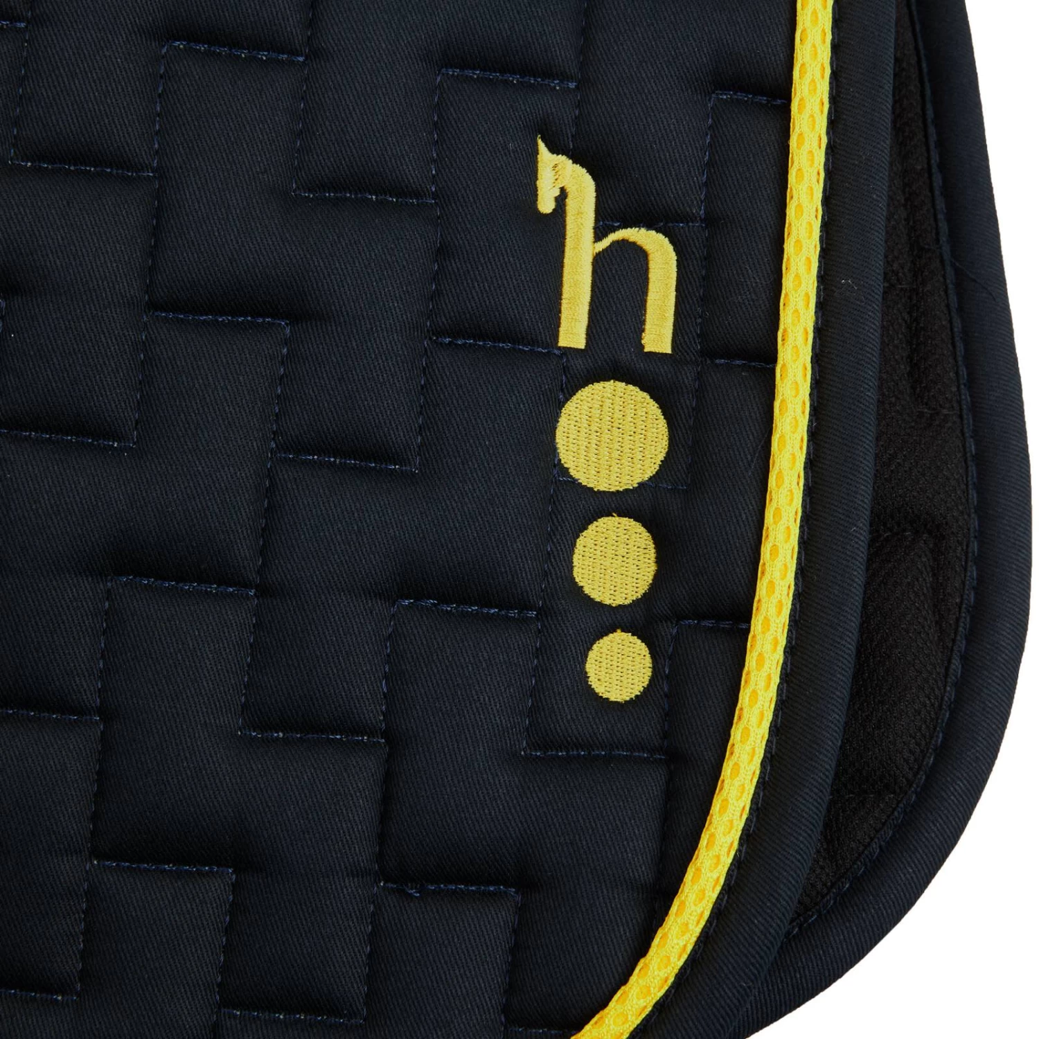 Horze Wicklow Dressage Saddle Pad - Dark Navy - Image 3