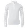Horze Fia Kids Long Sleeved Training And Show Shirt - White