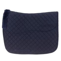Equinavia Oslo Dressage Ultra Fleece Square Pad - Navy/Navy
