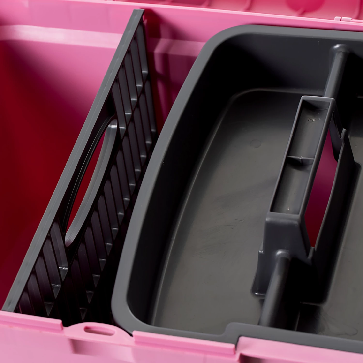 Horze Smart Grooming Box - Wild Rose Pink - Image 5