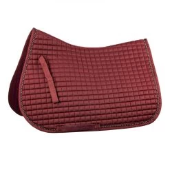 Horze Duchess All Purpose Saddle Pad - Port Royale Dark Red