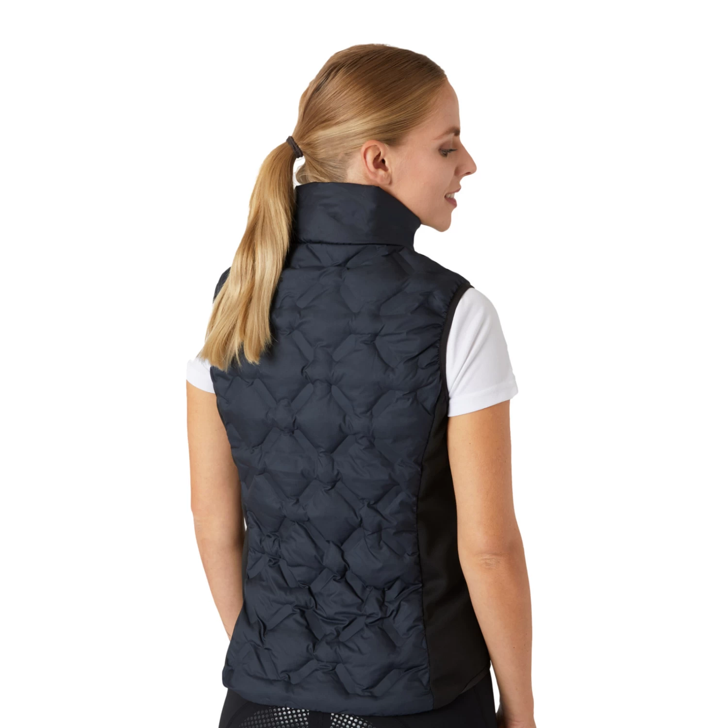 Horze Shelly Womens Vest - Dark Navy - Image 6