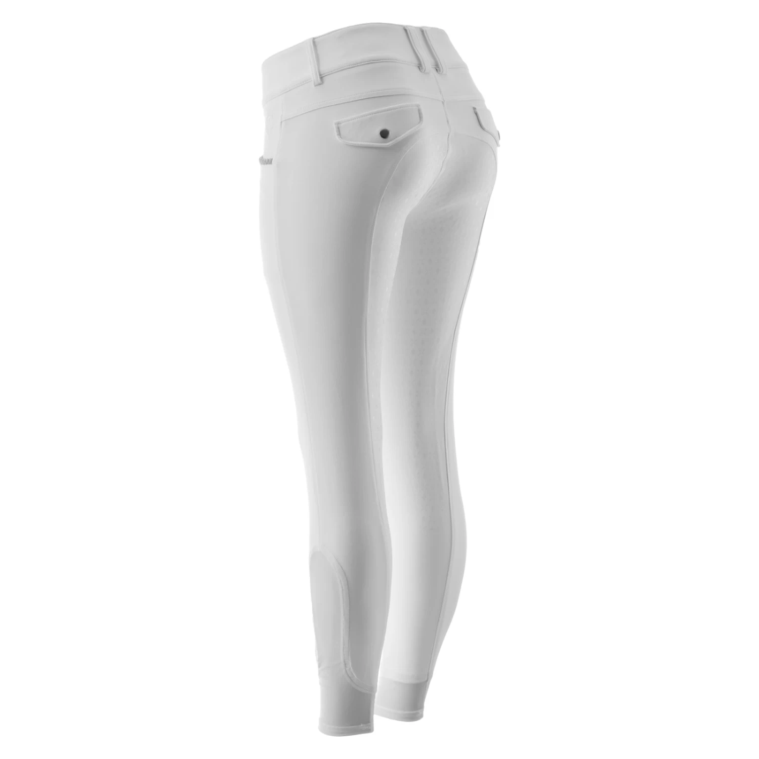 Equinavia Madeleine Womens Full Seat Breeches - White - Image 3