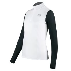 B Vertigo Iris Womens Long Sleeve Shirt - White