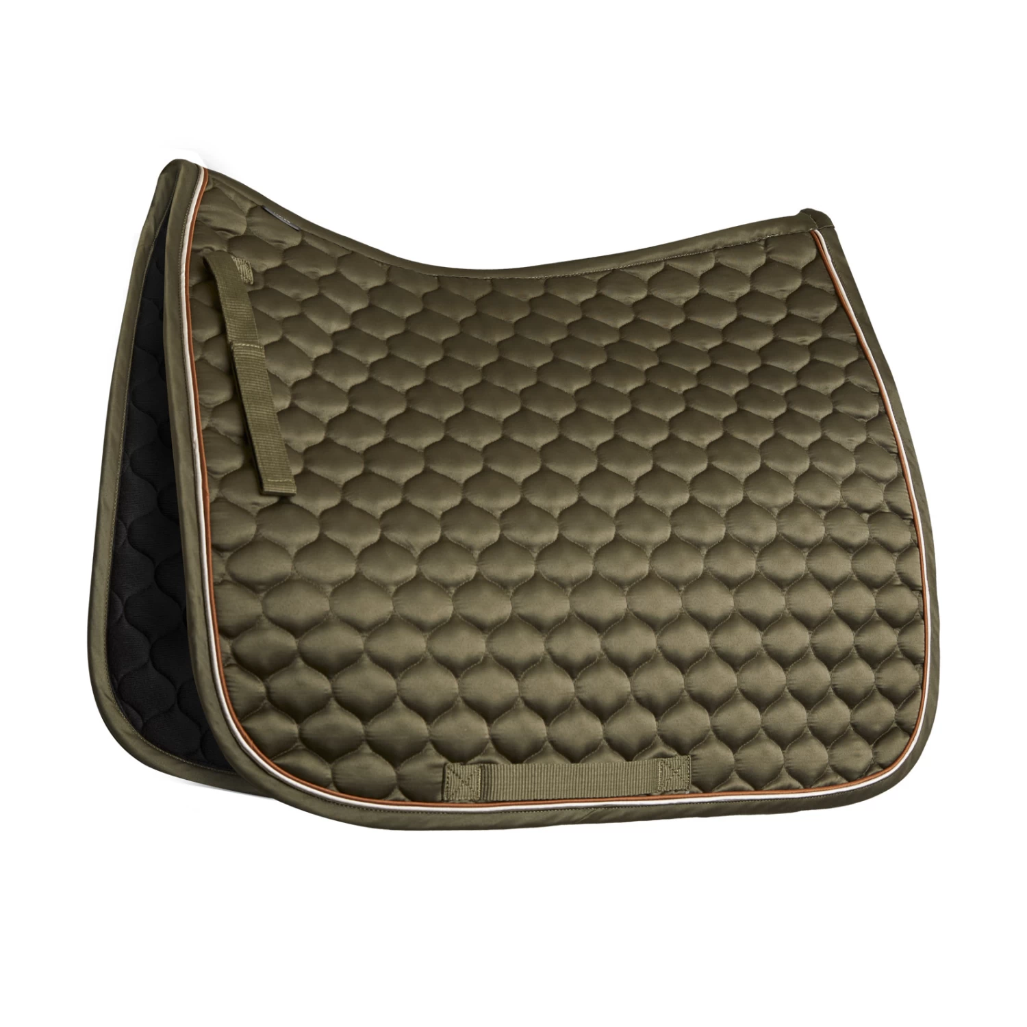 Horze Sandnes Dressage Saddle Pad - Caramel Cafe - Image 5