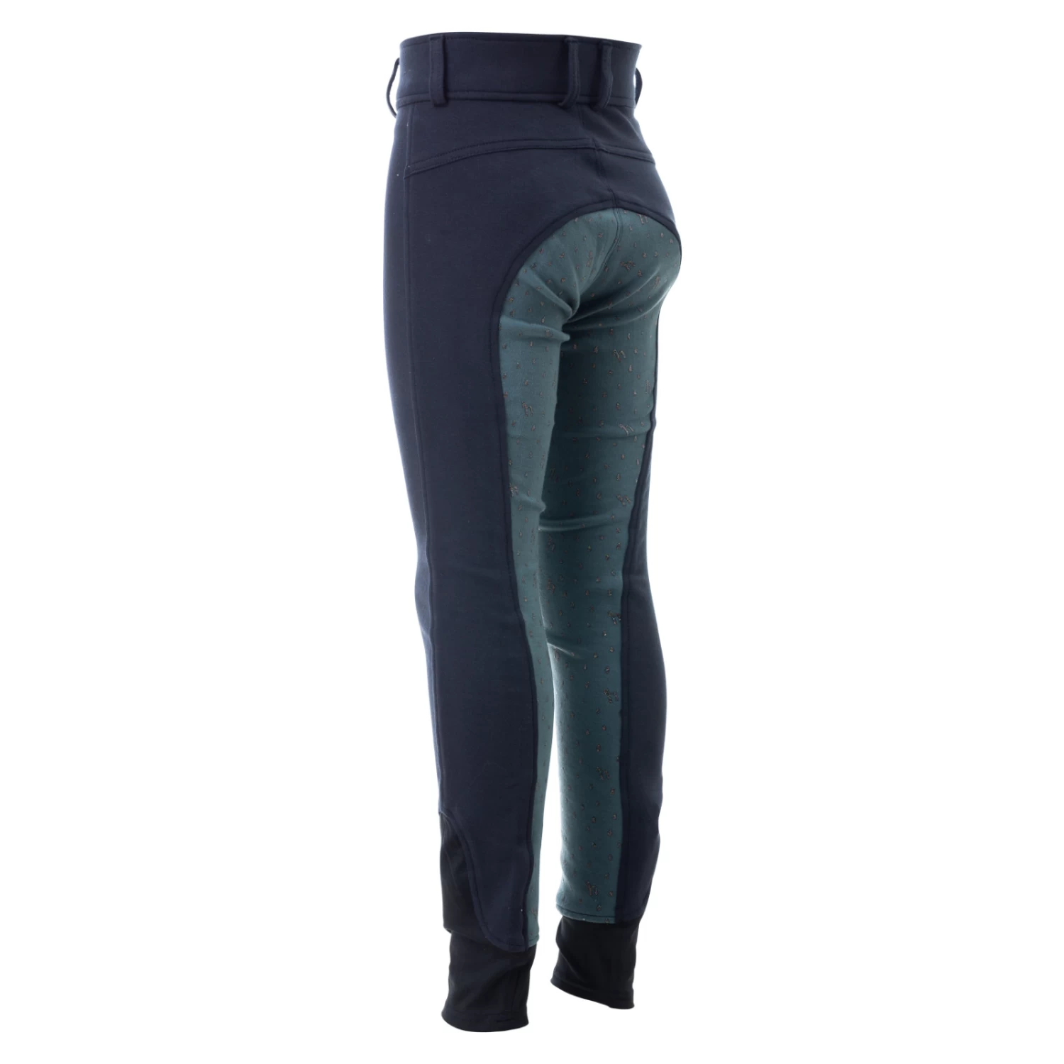 Horze Samara Kids Full Seat Breeches - Dark Navy - Image 12