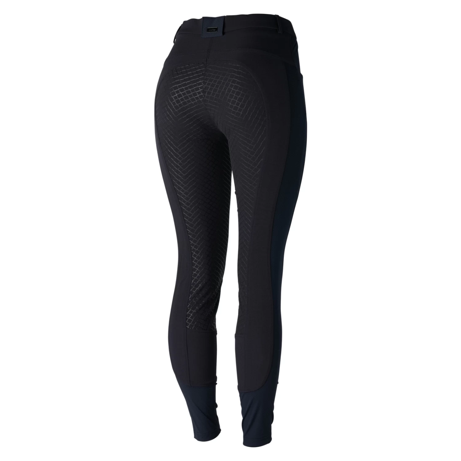 Horze Saphira Womens Ventilated Full Seat Breeches - Dark Navy - Image 3