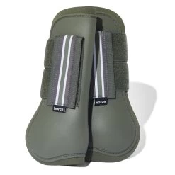 Horze Adepto Tendon Boots - Beetle Khaki Green