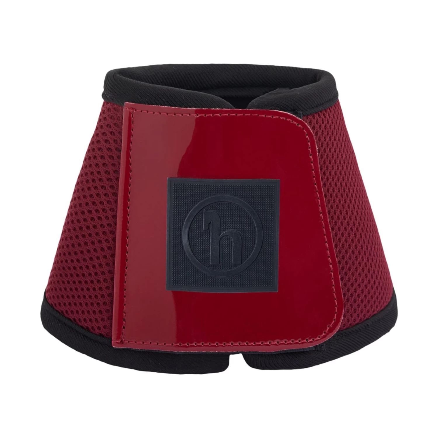 Horze Smoky Twilight Air Mesh Bell Boots - Anemone Dark Pink - Image 6