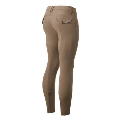 B Vertigo Damien Mens Knee Patch Breeches - Fossil Brown
