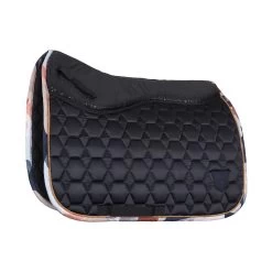 Horze Terrazzo Grip Tech Dressage Saddle Pad - Dark Navy