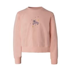 Horze Emmalyn Kids Crew Neck Sweater - Pink Salt