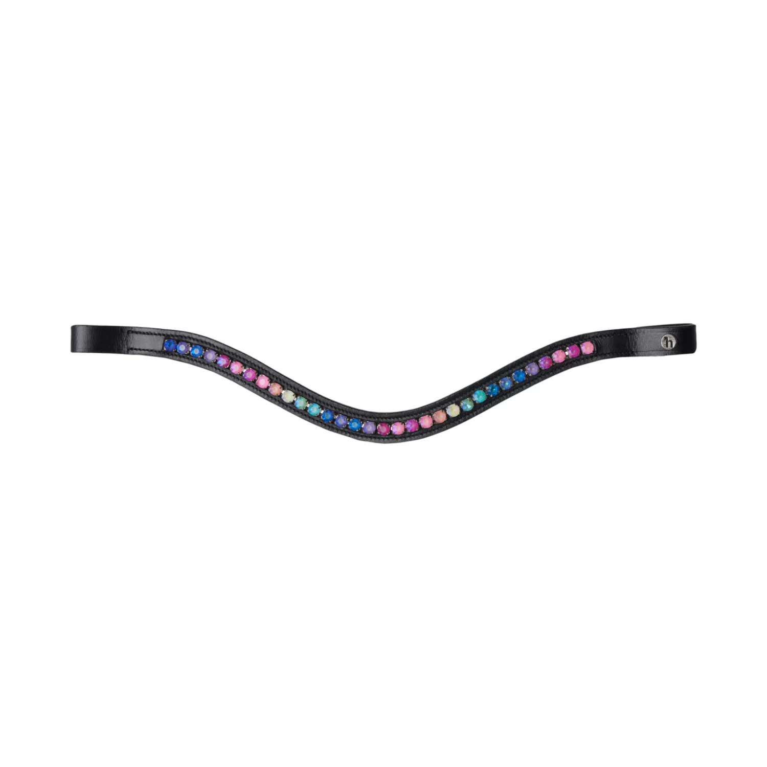 Horze Magic Carousel II Colorful Browband - Black
