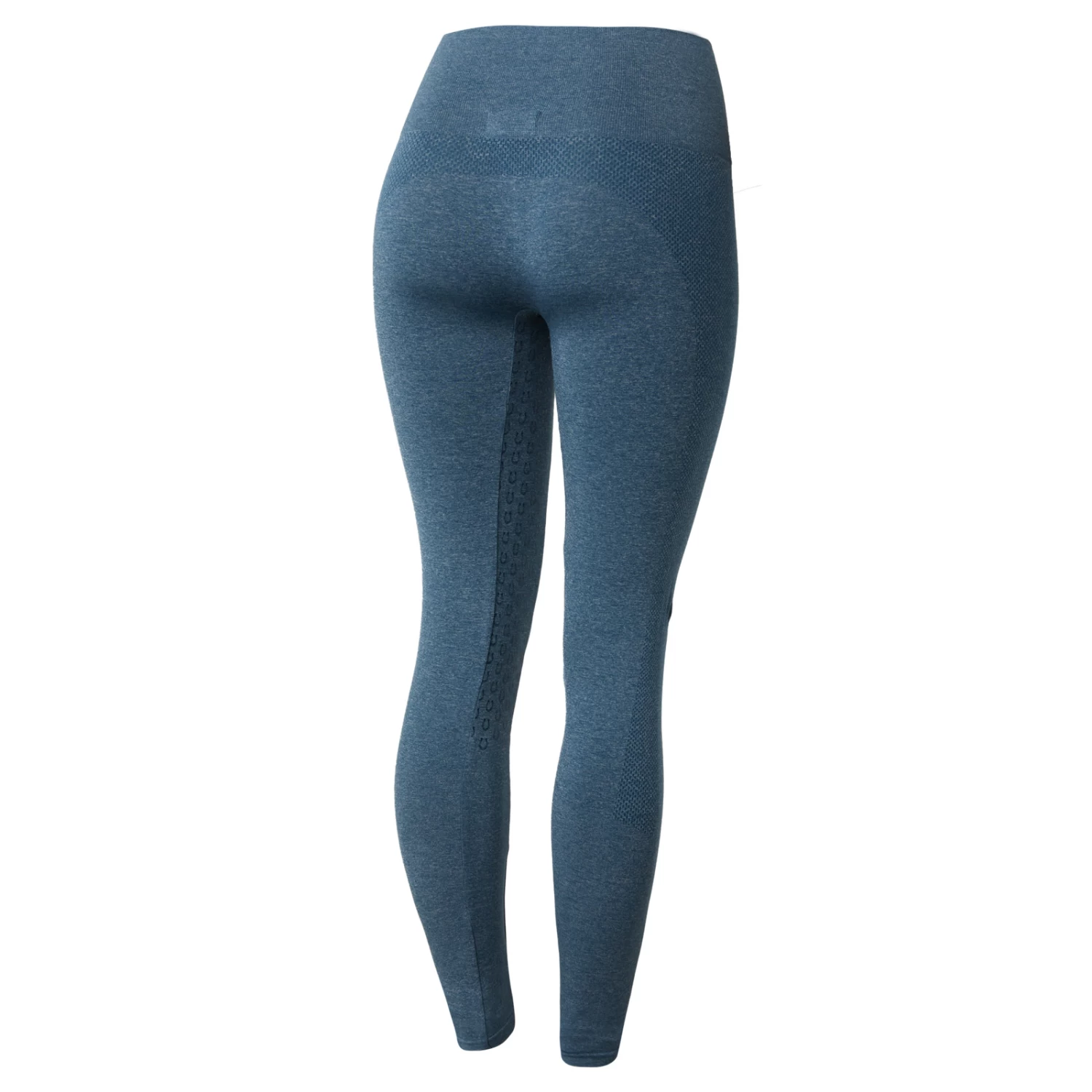 Horze Naomi Womens Seamless Full Seat Tights - Reflecting Pond
