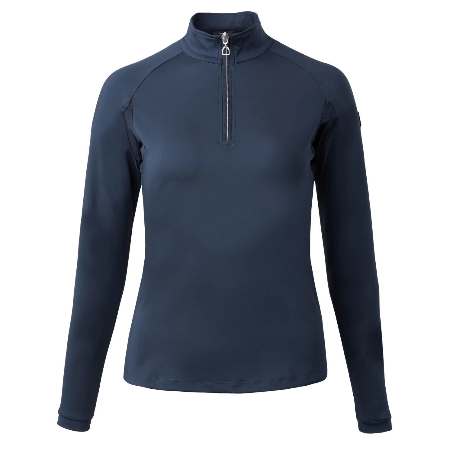 Horze Carolina Womens Training Shirt - Navy Dark Blue
