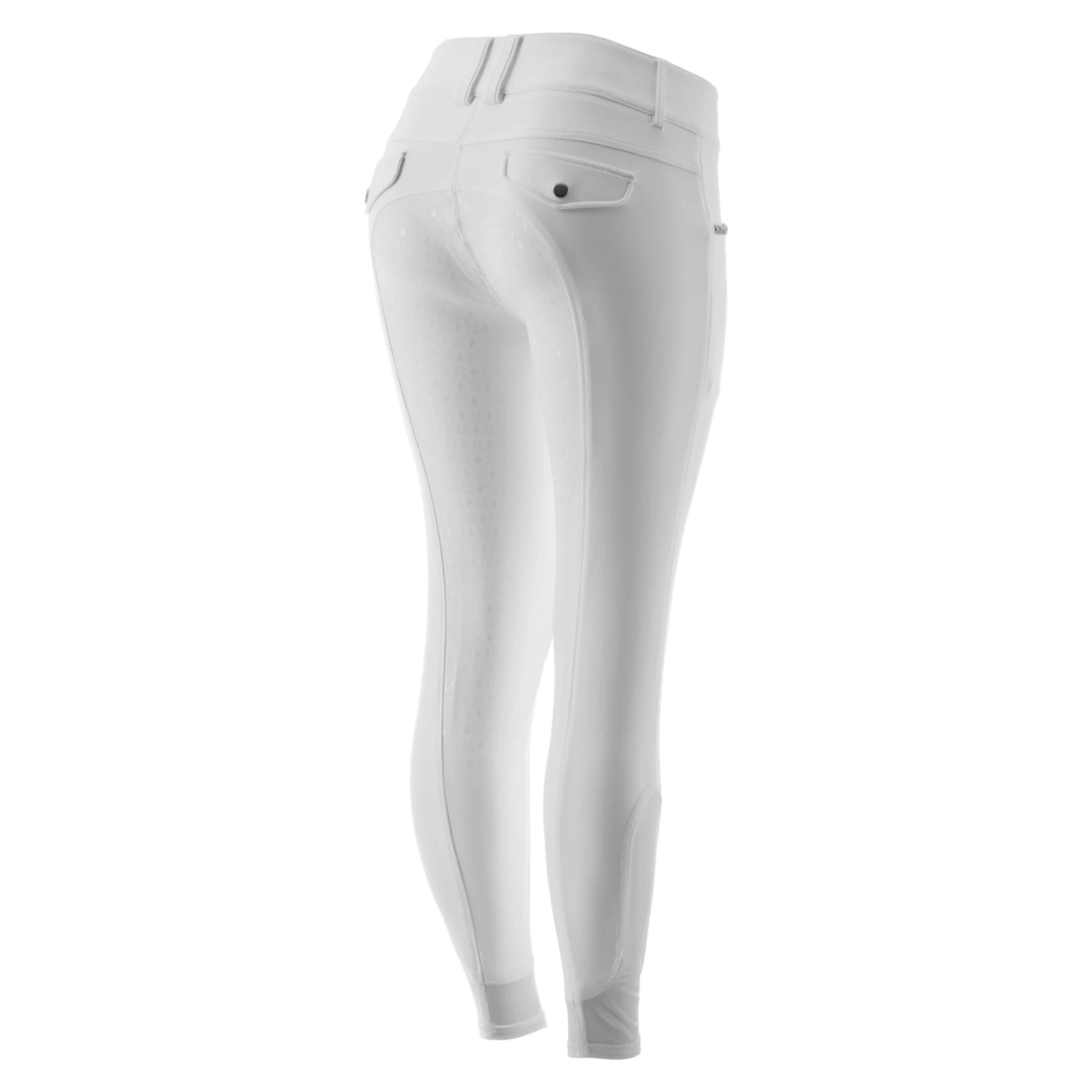 Equinavia Madeleine Womens Full Seat Breeches - White - Image 6