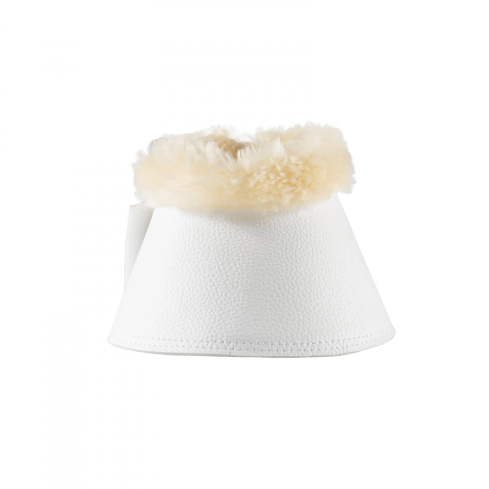 Horze Signature Bell Boots - White - Image 2