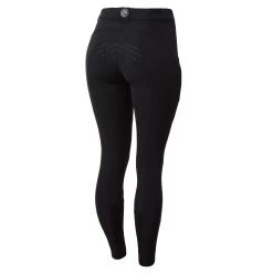Horze Mila Womens High-Rise Full Seat Breeches - Black