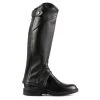 Horze Kids Soft Leather Half Chaps - Black