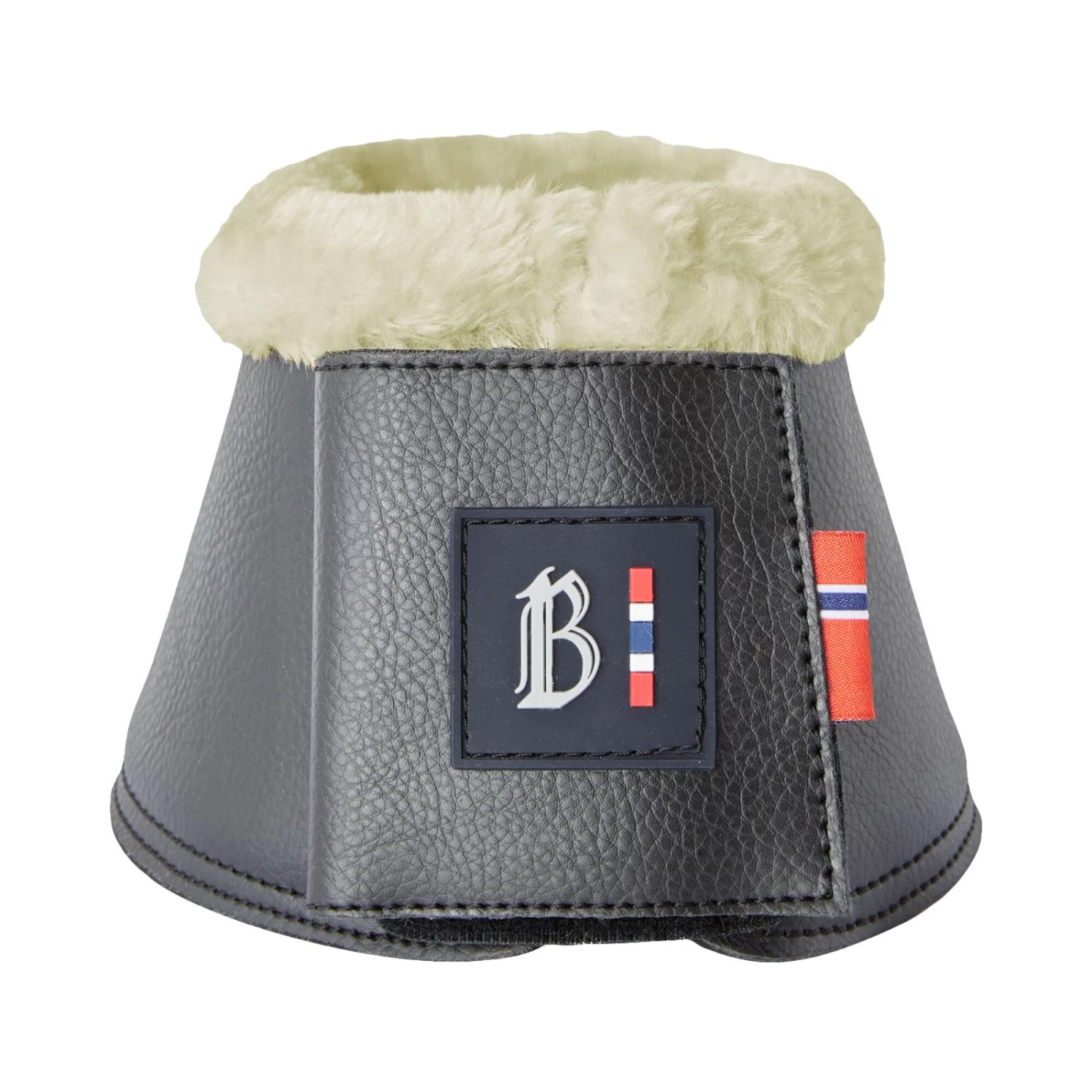 B Vertigo Wellington Fleece Top Bell Boots - Black - Image 4