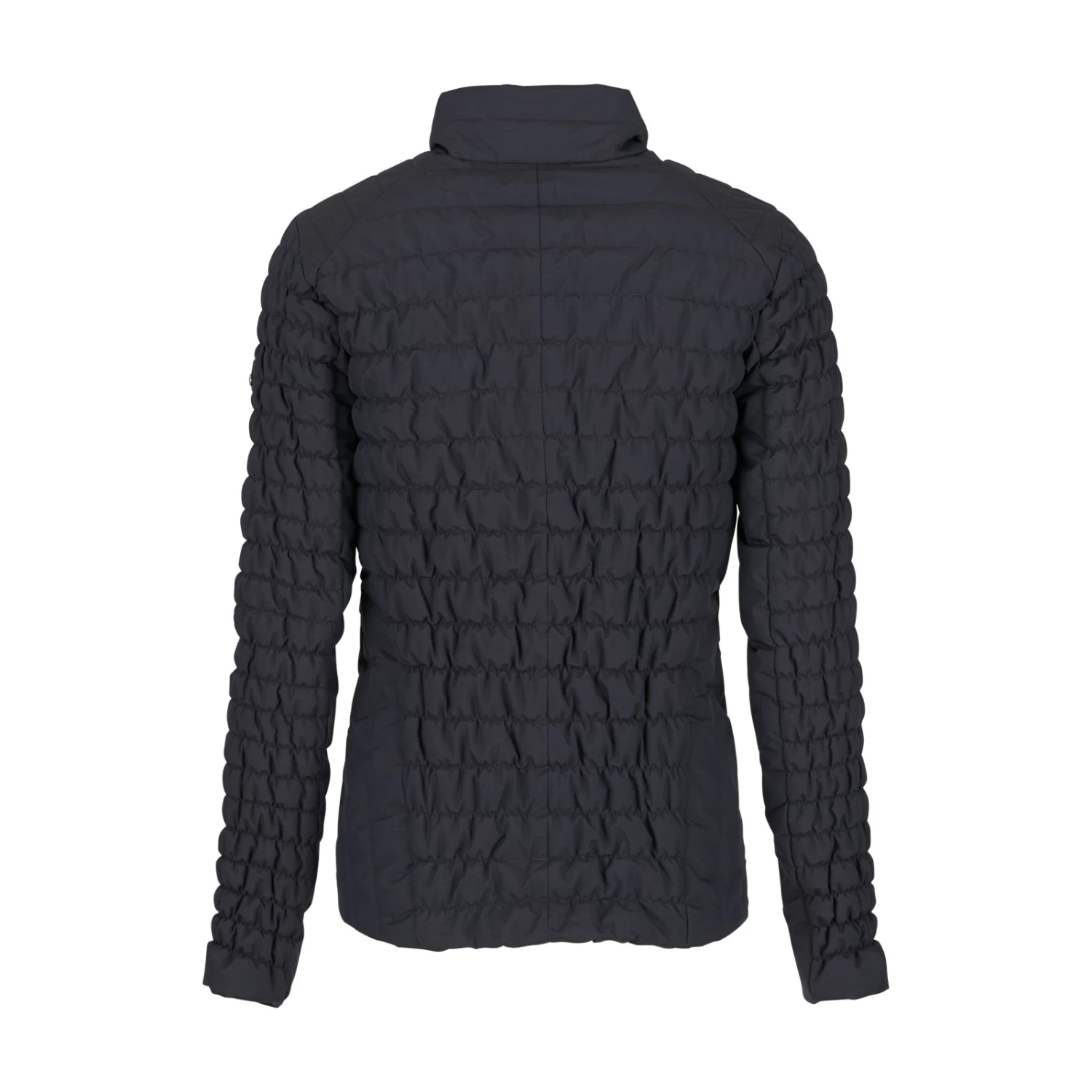 Horze Luna Womens Quilted Stretch Jacket - Dark Navy - Image 3