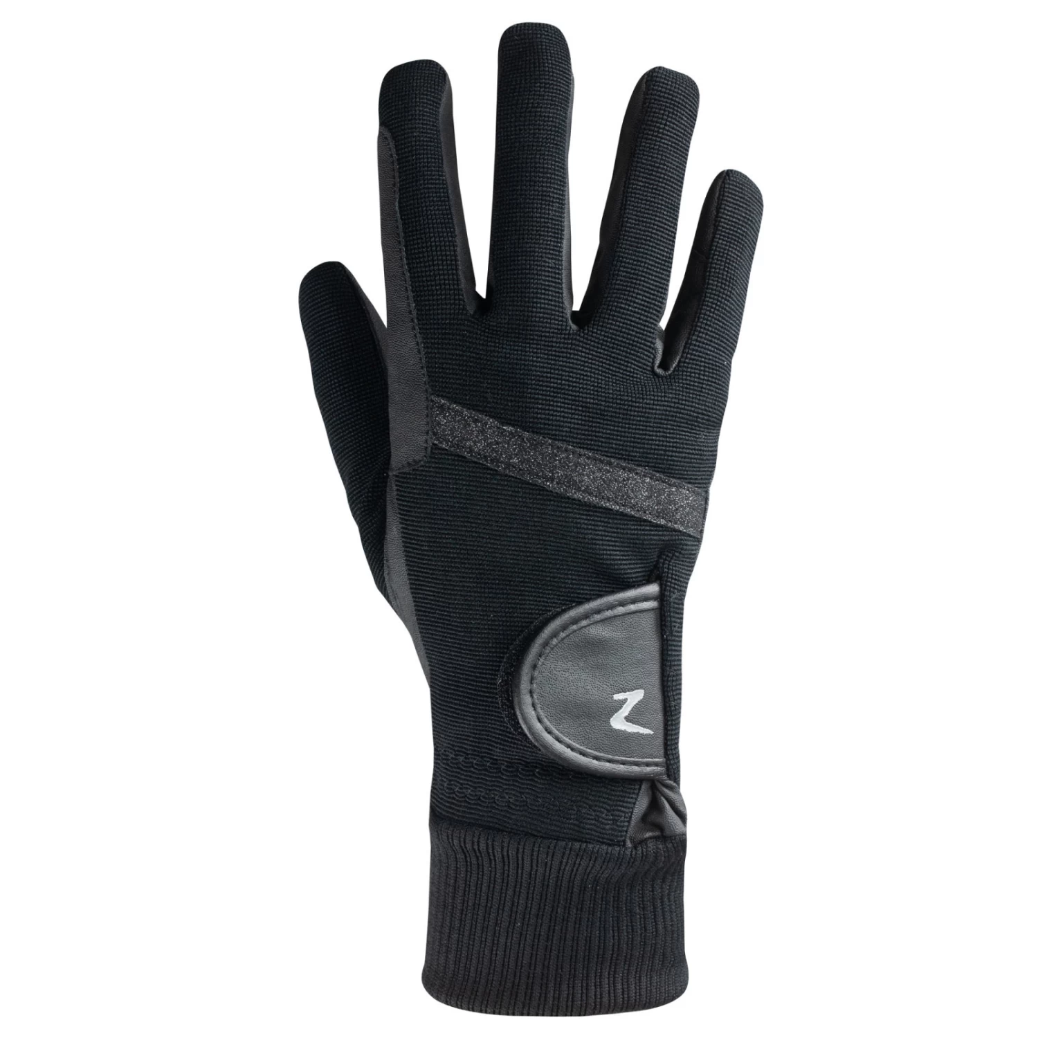 Horze Womens Winter Gloves - Cuff - Black - Image 3
