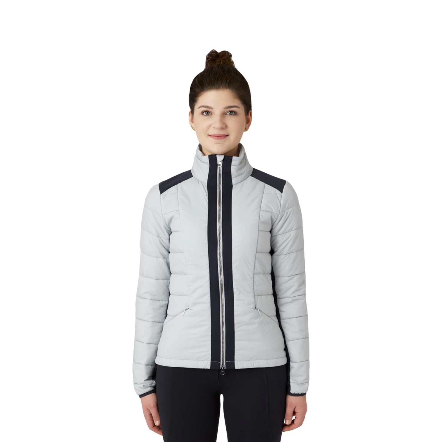 Horze Cameron Womens Hybrid Jacket - Harbour Mist - Image 11