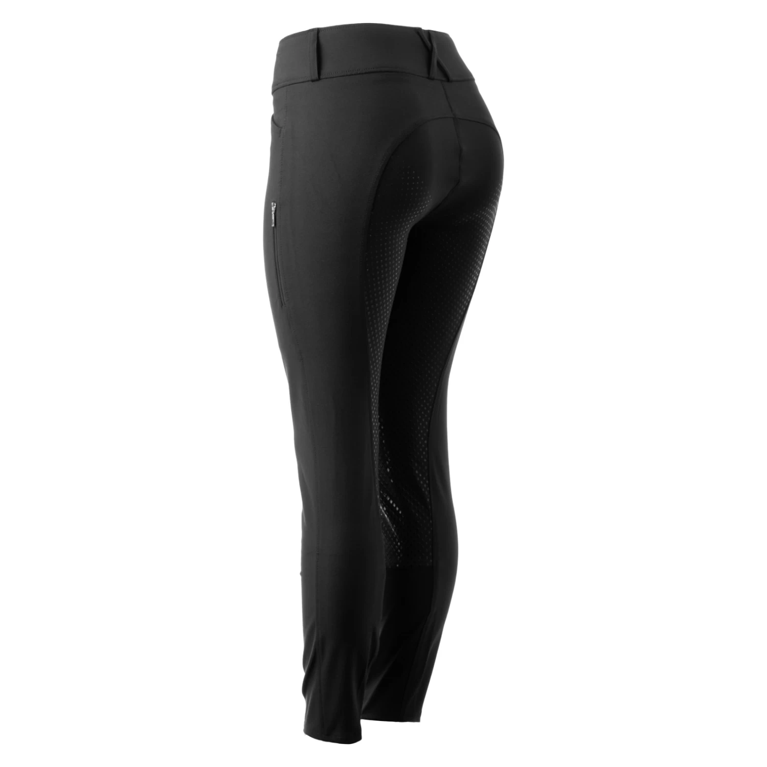 Horze Grand Prix Womens Pro High Waist Full Seat Breeches - Dark Navy - Image 12