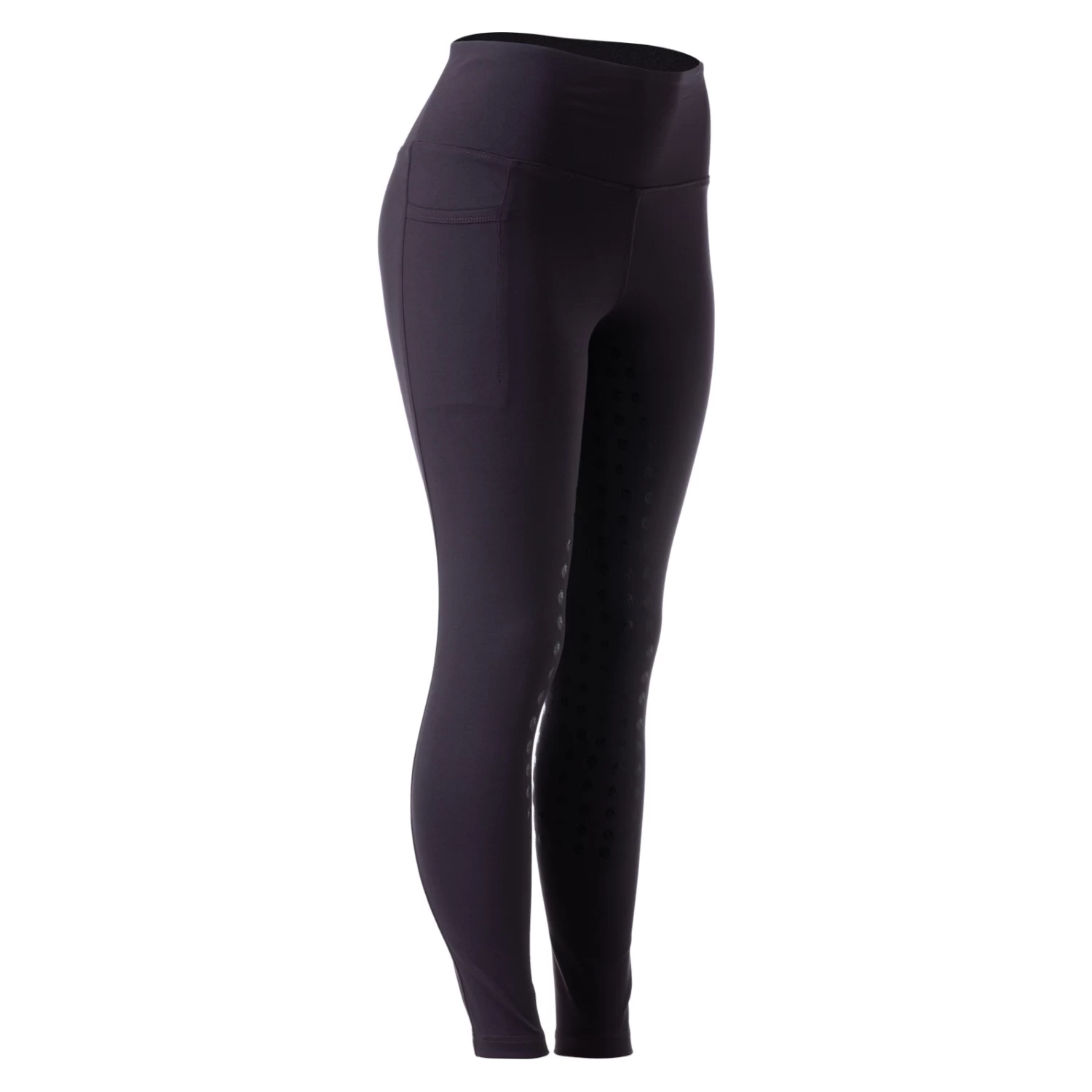 Equinavia Alva Womens Define Full Grip Tights - Eggplant Purple - Image 5