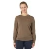 B Vertigo Erica Womens Bamboo Sweatshirt - Shiitake Beige