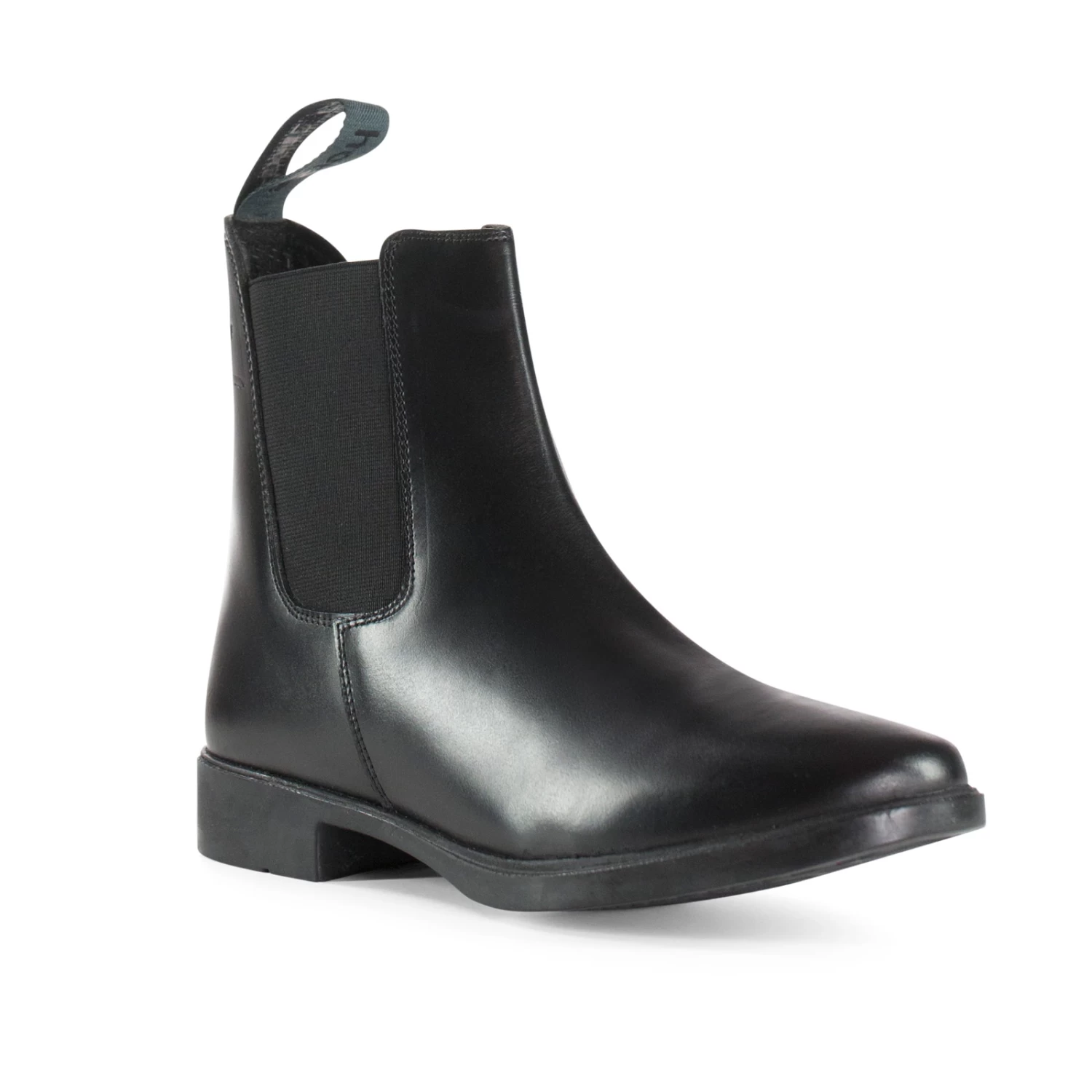 Horze Signature Kids Paddock Boots - Black - Image 3
