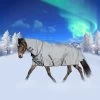 Equinavia Thunder360 Detachable Neck Light Weight Turnout Blanket 100g - Pewter Gray