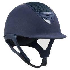IR4G XLT Suede Helmet - Gloss Vent - Dark Blue