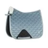 Horze Geneva Dressage Saddle Pad - Silver Blue