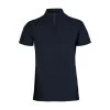 Horze Saphira Womens Ventilated Training Show Shirt - Dark Navy