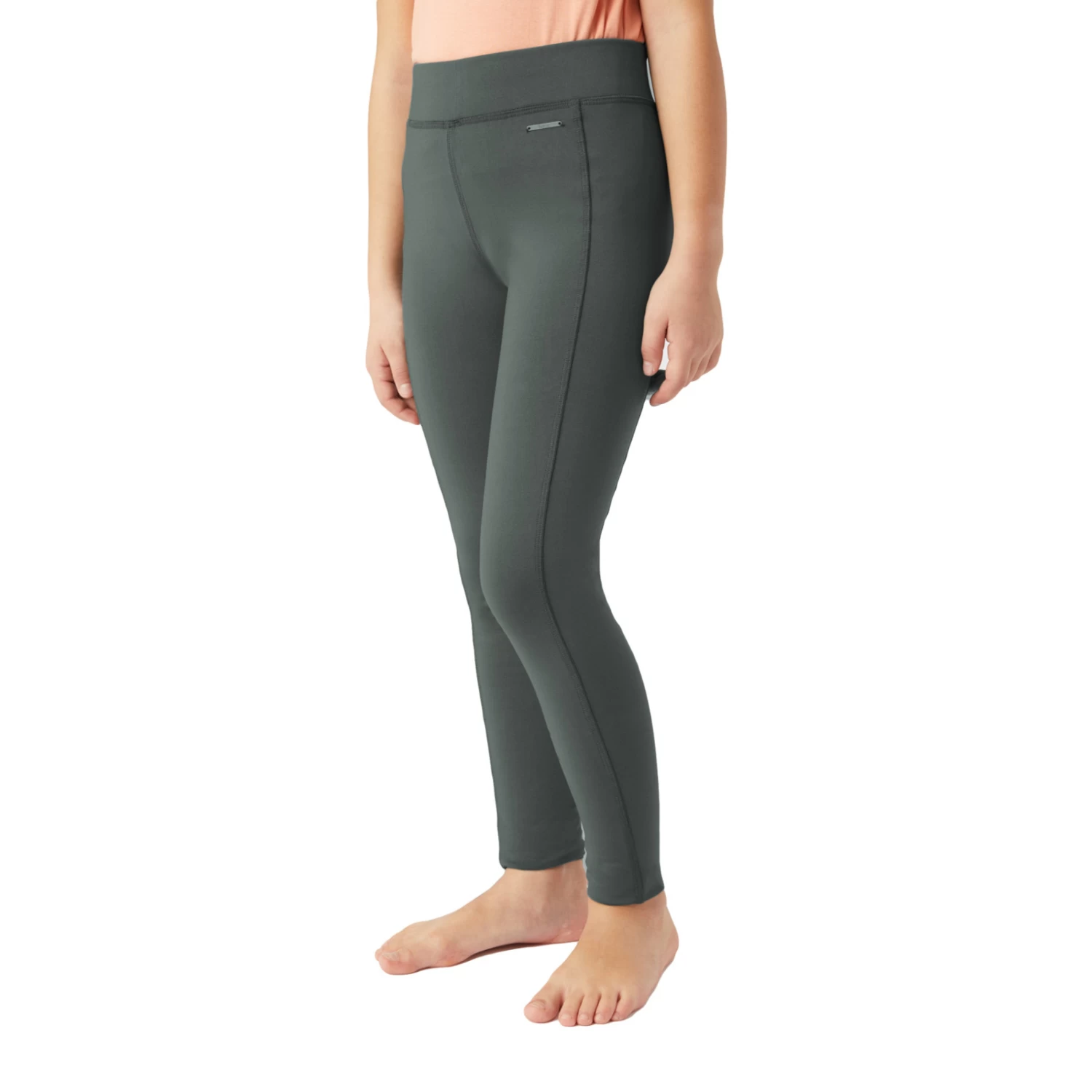 Horze Valeria Kids Full Seat Tights - Goblin Blue - Image 10