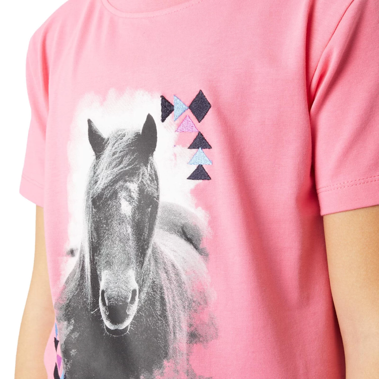 Horze Doli Kids T-Shirt - Pink Lemonade - Image 6