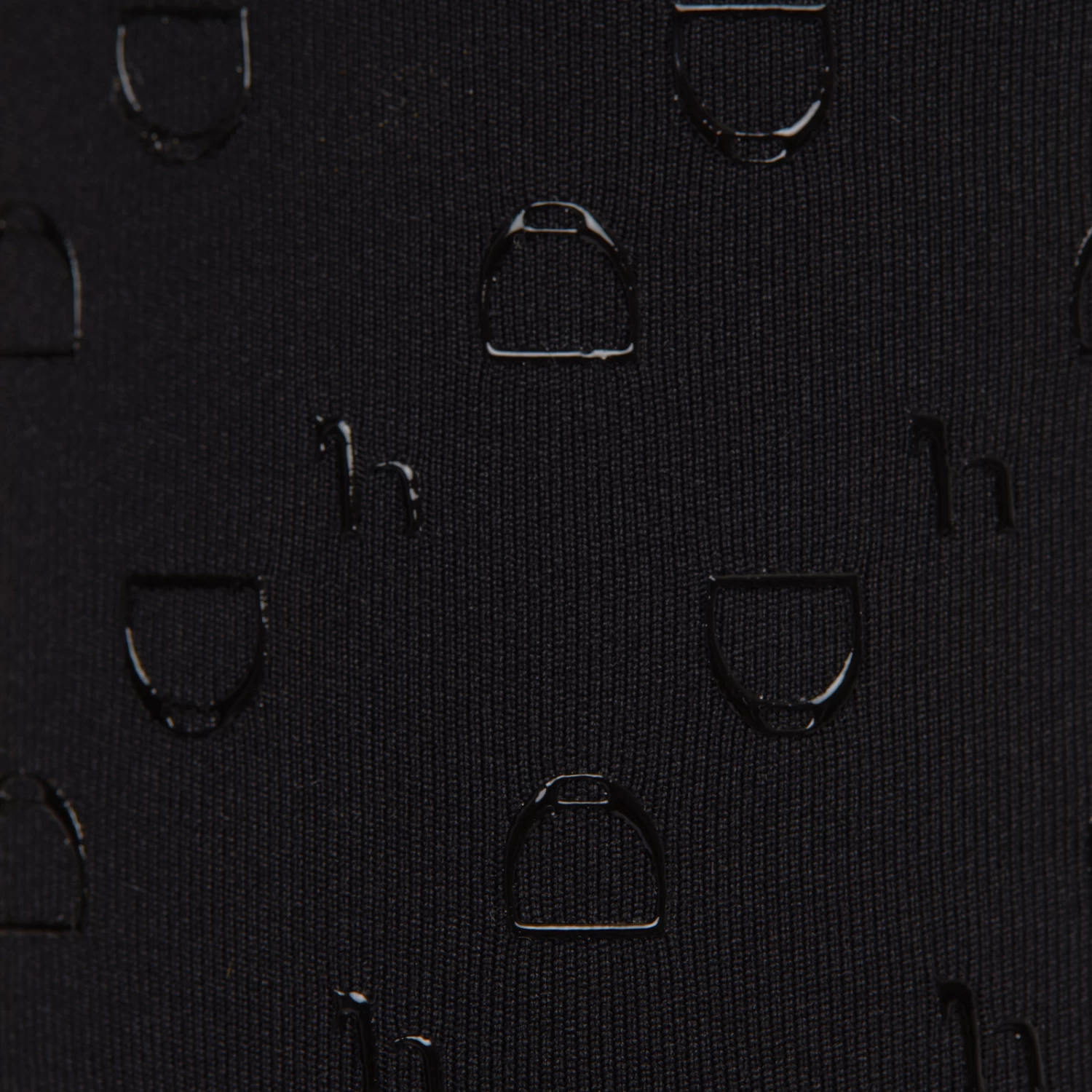 Horze Everly Womens Full Seat Winter Riding Tights - Black - Image 5