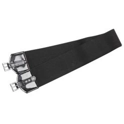 Zilco Double Elastic Racing Girth - Black