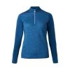 Horze Livia Womens Technical Long Sleeved Shirt - Opal Blue