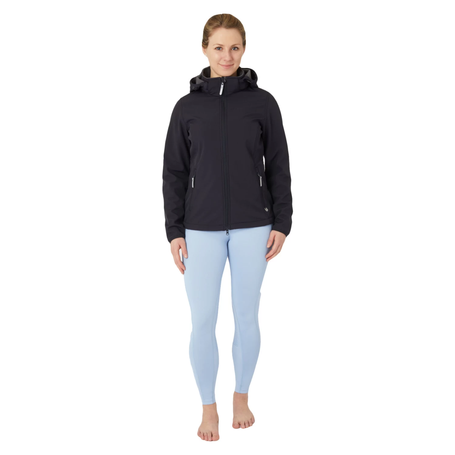 Horze Trisha Womens Softshell Jacket - Dark Navy - Image 8