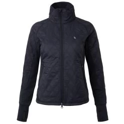 Horze Zoe Womens Lightweight Padded Jacket - Dark Navy