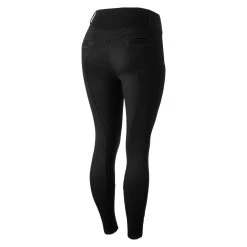 Horze Mira Womens Thermo Full Seat Breeches - Black